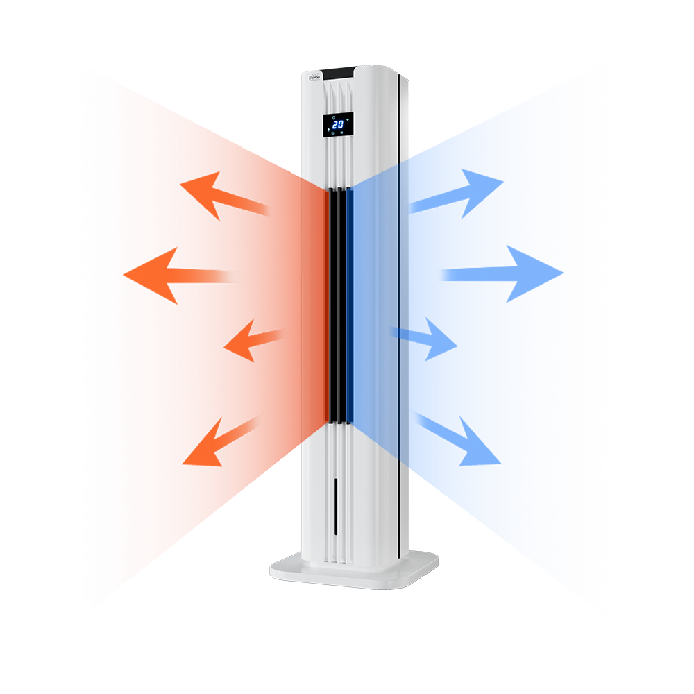 Ventilator Warm of koud