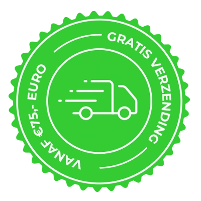 Gratis verzending vanaf €75 euro